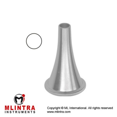 Toynbee Ear Speculum Fig. 3 - For Adults Stainless Steel, 3.6 cm / 1 1/2" Diameter 6.0 mm Ø